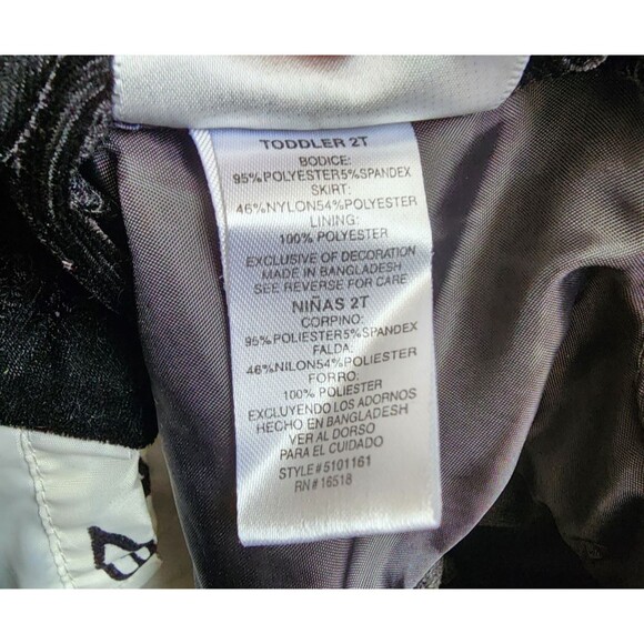 Youngland Size 2T Party Dress Embroidered Lined Velvet - Picture 6 of 7